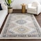 Nuloom Bonia Traditional Medallion Machine Washable Area Rug 4ft x 6ft KKON33A-406 - alternate 4